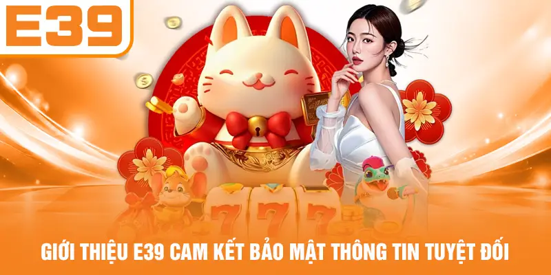 Giới thiệu E39 cam kết bảo mật thông tin tuyệt đối